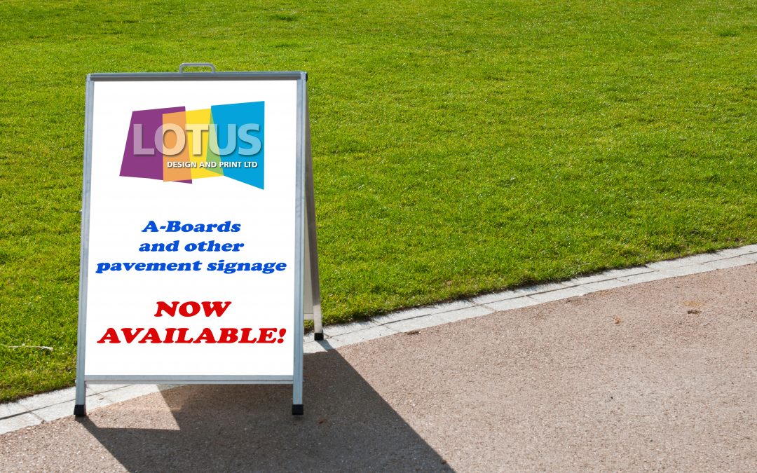 Promoting your company with large format print