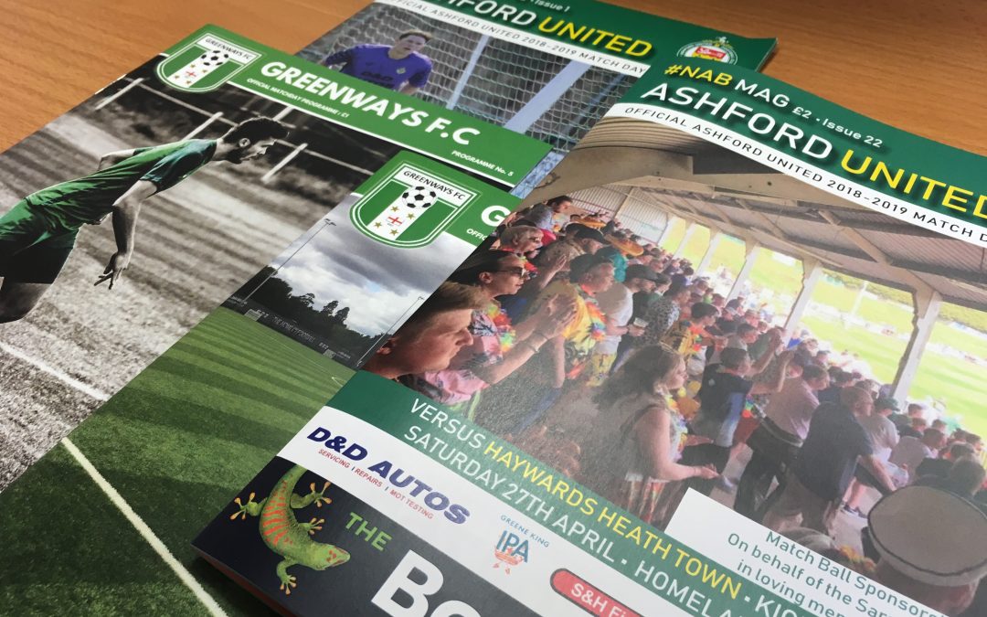 Awards achieved for printed programmes